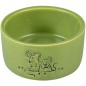 Mangeoire Stone Verdure Vert 100ml-7,5cm - Duvo+