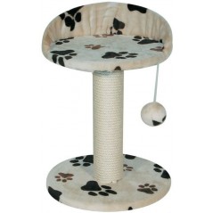 Grattoir Roxanne Empreintes Pattes Beige 40x40x52cm - Duvo+ à 43,30 € - Duvo + - 802/865 - Arbre à chat & griffoir