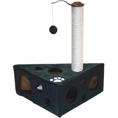 Grattoir Felix Anthracite 46x46x68cm - Duvo+ à 46,35 € - Duvo + - 802/871 - Arbre à chat & griffoir