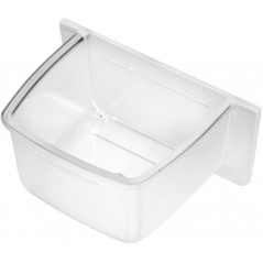 Mangeoire Lara pour perroquets transparent - S.T.A. Soluzioni à 1,30 € - S.T.A. Soluzioni - M007T - Mangeoires