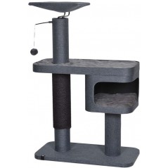 Griffoir Katla Anthracite 85x42,5x128cm - Duvo+ à 254,10 € - Duvo + - 431/464168 - Arbre à chat & griffoir