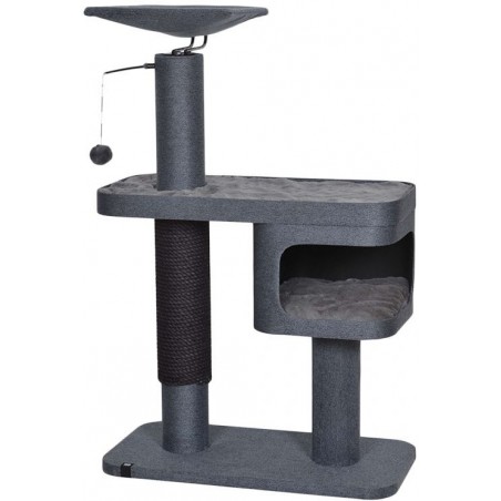 Griffoir Katla Anthracite 85x42,5x128cm - Duvo+ à 254,10 € - Duvo + - 431/464168 - Arbre à chat & griffoir