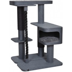 Griffoir Hekla Anthracite 85x85x125cm - Duvo+ à 393,00 € - Duvo + - 431/464175 - Arbre à chat & griffoir
