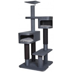 Griffoir Askja Noir/Anthracite 85x85x200cm - Duvo+ à 415,00 € - Duvo + - 431/464236 - Arbre à chat & griffoir