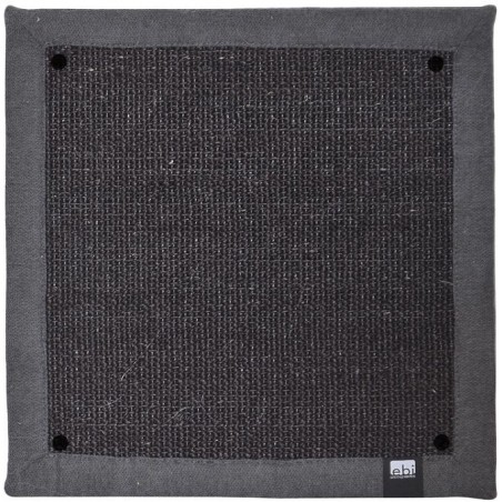 Tapis Griffoir Carré Krappa Noir 38x38x1,5cm - Duvo+ à 17,55 € - Duvo + - 433/464304 - Arbre à chat & griffoir