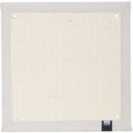 Tapis Griffoir Carré Krappa Blanc 38x38x1,5cm - Duvo+ à 17,55 € - Duvo + - 433/464311 - Arbre à chat & griffoir