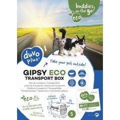 Gipsy Eco Box de Transport porte en métal Bleu S-46x31x32cm - Duvo+ à 22,45 € - Duvo + - 12359 - Transport