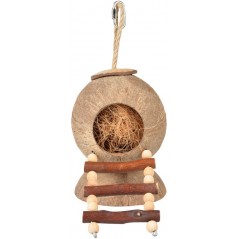 Coconut Jungle Maison avec Echelle 31x12x12cm - Duvo+ à 16,95 € - Duvo + - 12405 - Maisons