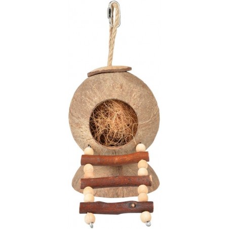 Coconut Jungle Maison avec Echelle 31x12x12cm - Duvo+ 12405 Duvo + 16,95 € Ornibird