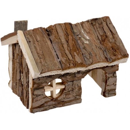 Lodge en écorce 15x11x12cm - Duvo+ à 11,20 € - Duvo + - 10239 - Maisons