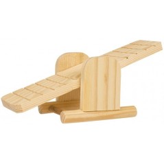 Bascule en Bois 22x8x7,5cm - Duvo+ à 6,45 € - Duvo + - 10249 - Jouets