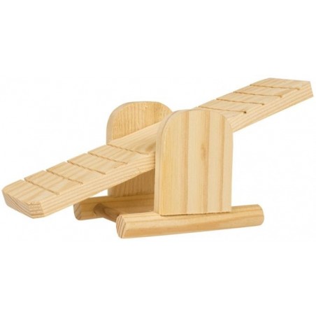 Bascule en Bois 22x8x7,5cm - Duvo+ à 6,45 € - Duvo + - 10249 - Jouets