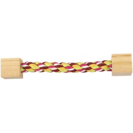 Playing Rope With Wooden blocks 3x3x20cm - Duvo+ 4956002 Duvo + 4,75 € Ornibird