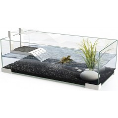 Tartarium 60 Blanc 60x29,6x22,5cm - Ciano à 60,45 € - Ciano - 77550008 - Bacs à tortues