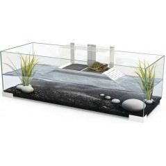 Tartarium 80 Blanc 79x29,7x27,5cm - Ciano à 87,85 € - Ciano - 77550009 - Bacs à tortues