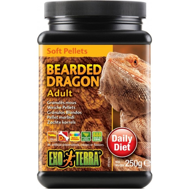 Exo Bearded Dragon Adult 250gr - Exo Terra