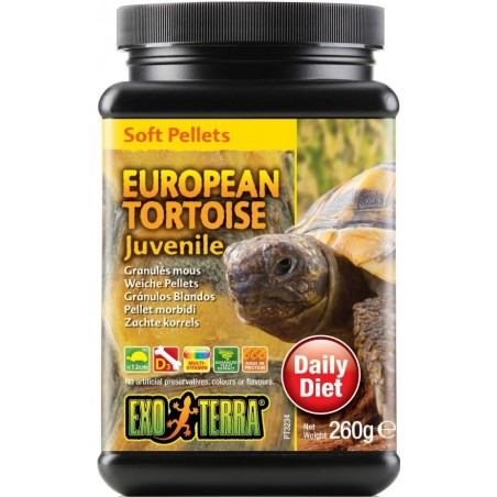 Exo European Tortoise Juvenile 260gr - Exo Terra