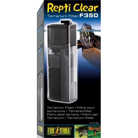 Exo Repti Clear F350 Filtre compact - Exo Terra à 44,95 € - Exo Terra - 33/PT3620 - Traitement de l'eau