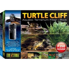 Exo Turtle Cliff Filtre pour aquaterrarium + roche L-37x23x23,5cm - Exo Terra à 159,95 € - Exo Terra - 33/PT3655 - Traitement...