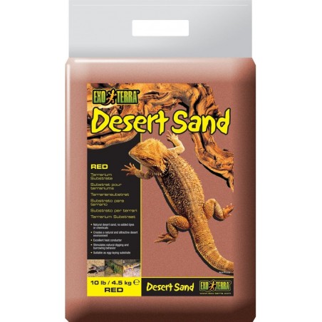 Sable desert Rouge 4,5kg - Exo Terra 33/PT3105 Exo Terra 15,82 € Ornibird