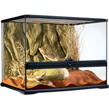 Exo Terrarium (arrière-plan inclus) 60x45x45cm - Exo Terra à 279,00 € - Exo Terra - 33/PT2610 - Terrariophilie