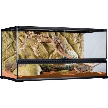 Exo Terrarium (arrière-plan inclus) 90x45x45cm - Exo Terra à 350,00 € - Exo Terra - 33/PT2613 - Terrariophilie