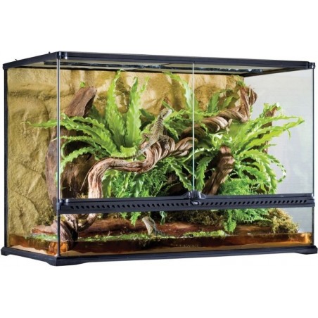 Exo Terrarium (arrière-plan inclus) 90x45x60cm - Exo Terra à 415,00 € - Exo Terra - 33/PT2614 - Terrariophilie