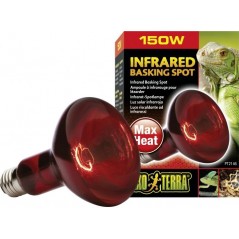 Exo Lampe Infrared Basking Spot 150w - Exo Terra à 14,45 € - Exo Terra - 33/PT2146 - Spots: eclairages de jour et de nuit