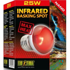 Exo Infrared Basking Spot Nano 25w - Exo Terra à 8,95 € - Exo Terra - 33/PT2143 - Spots: eclairages de jour et de nuit