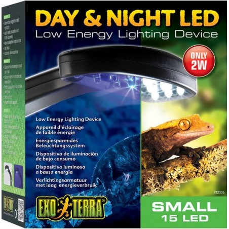 Exo Eclairage à LED jour et nuit S-2w - Exo Terra à 56,45 € - Exo Terra - 33/PT2335 - Spots: eclairages de jour et de nuit