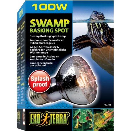 Exo Lampe Swamp Basking Spot 100w - Exo Terra à 31,45 € - Exo Terra - 33/PT3782 - Spots: eclairages de jour et de nuit