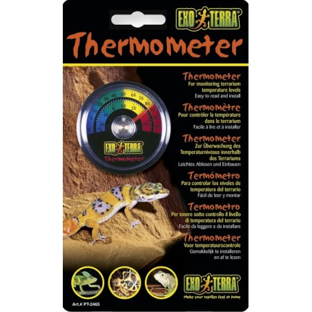 Exo Thermomètre Terrarium - Exo Terra à 8,15 € - Exo Terra - 33/PT2465 - Thermomètres et hygromètres