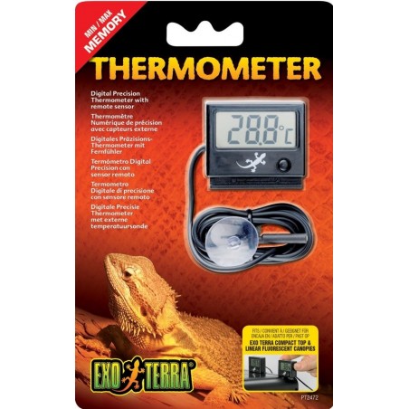 Exo Thermomètre Numérique de precision avec capteurs externe - Exo Terra à 20,55 € - Exo Terra - 33/PT2472 - Thermomètres et ...