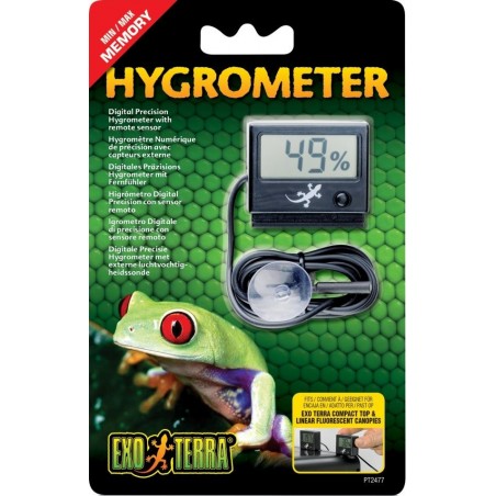 Exo Hygromètre Digital - Exo Terra à 36,20 € - Exo Terra - 33/PT2477 - Thermomètres et hygromètres