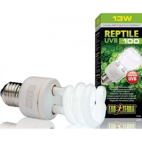 Exo Reptile UVB100 Fluocompact 13w - Exo Terra 33/PT2186 Exo Terra 28,85 € Ornibird