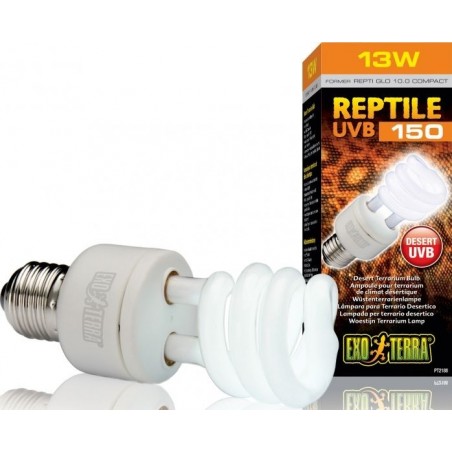 Exo Reptile UVB150 Fluocompact 13w - Exo Terra 33/PT2188 Exo Terra 30,75 € Ornibird