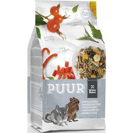 Puur Chinchilla et Octodon 500gr - Witte Molen