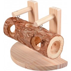 Tunnel cache-cache en bois 21x11,5x16cm - Duvo+ à 14,95 € - Duvo + - 12703 - Jouets