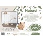 Cage Natural Fargo Moka 78x48x80cm - Duvo+