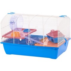 Cage Ibiza Diego 2 Bleu 50x33x33cm - Duvo+ à 78,65 € - Duvo + - 11694 - Cages d'intérieur