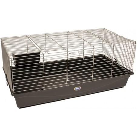 Cage Liberty 120 Gris 118x59x50cm - Duvo+ à 145,20 € - Duvo + - 312103 - Cages d'intérieur