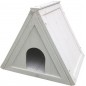 WoodLand Abri Cottage Blanc 50x42x42cm - Duvo+ 603/200 Duvo + 75,45 € Ornibird