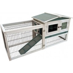 WoodLand Clapier Lambert Cottage 155x53x70cm - Duvo+ à 225,00 € - Duvo + - 603/248 - Cages d'extérieur