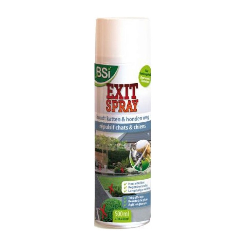 Exit Spray Jardin chiens et chats 500ml - BSI