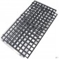 Slatted plastic 16 pieces of 25 x 25 x 6.8 cm