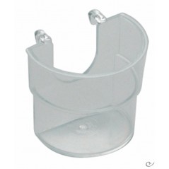 Feeder half round with hooks 6x4x5.3 cm 14129 2G-R 0,75 € Ornibird