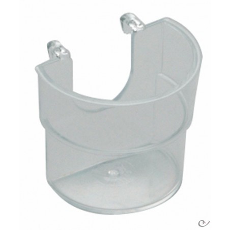 Feeder half round with hooks 6x4x5.3 cm 14129 2G-R 0,75 € Ornibird