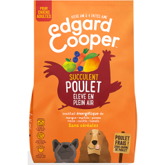 Croquettes Adult Poulet frais élevé en plein air 700gr - Edgard & Cooper à 9,00 € - Edgard & Cooper - 9486000 - Edgard & Cooper