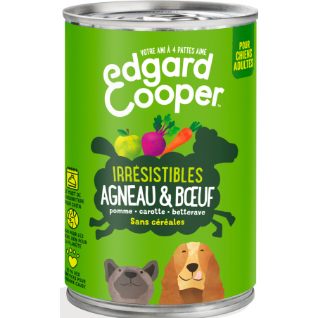 Boîtes Adult Agneau & Boeuf 400gr - Edgard & Cooper 9485355 Edgard & Cooper 3,90 € Ornibird