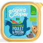 Barquette Puppy Poulet & Poisson bio 100gr - Edgard & Cooper